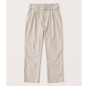Abercrombie & Fitch Women’s Belted Menswear Pants
